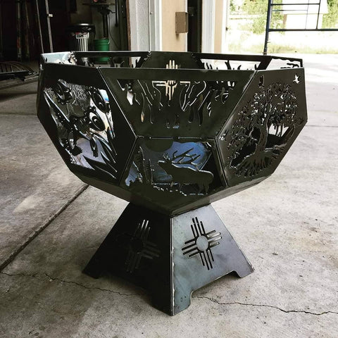 Puro Nuevo Hexagonal Fire Pit - Available for Pick Up Only